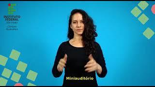 Acessibilidade Comunicativa - Miniauditório