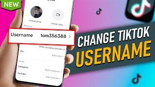How to Change TikTok Username 2024 | without waiting 30 days [ Easy Way ]