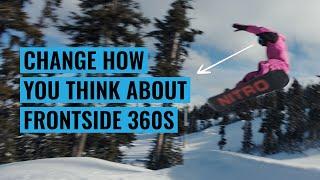 How To Frontside 360s - Learn To Jump with Taevis - EP6