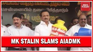 DMK Chief MK Stalin Leads Protest Against Ruling AIADMK, Says Govt Has Done Nothing For 2 Years