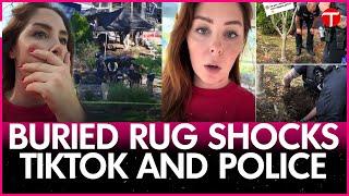 Viral TikTok buried rug found by Katie Santry in backyard investigated by Columbus police