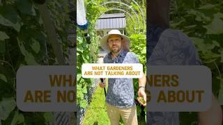 What Gardeners are NOT Talking About #shorts ￼#gardening #gardeningtips #hats #gardens #gardentips