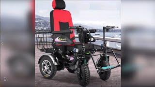 Коляска-Скутер, мощь! (Stroller-Scooter, power). Скутеры для инвалидов. Mobility scooters.