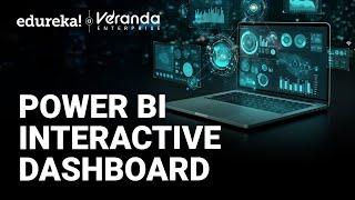 Power BI Dashboard Tutorial | How to Create Power BI Interactive Dashboard  | Edureka