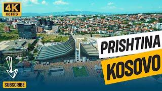 #Prishtina 2023 - #Kosovo | VIDEO BY DRONE | 4K |