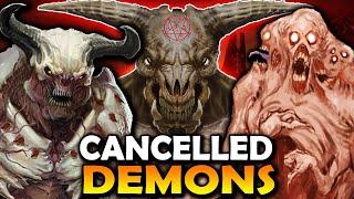 Doom Lore - Cancelled Enemy Designs We Never Saw in Doom Eternal - Unused Enemies - The Dark Ages