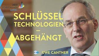 Uwe Cantner: Schlüsseltechnologien – Deutschland wird abgehängt