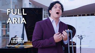 Tenor Salvador Villanueva sings 'Salut! Demeure chaste et pure' | Dutch National Opera Studio