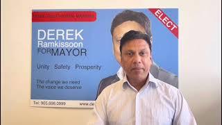 Onam Greetings by Derek Ramkissoon Mayor candidate for City of Mississauga.