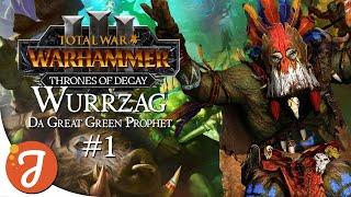 DA GREAT GREEN PROPHET | Wurrzag #01 | Total War: WARHAMMER III