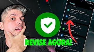 COM ESTAS CONFIGURAÇÕES O SEU CELULAR FICA MAIS SEGURO! (Android e iOS)