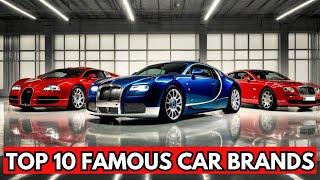 Top 10 Most Famous Car Brands In the World 2024