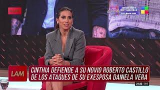  CINTHIA FERNÁNDEZ defiende a ROBERTO CASTILLO de los ataques de su ex