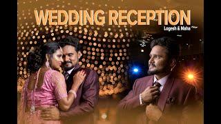 Cinematic wedding video | Logesh & Mahalakshmi | tamil wedding reception candid video| wedding film