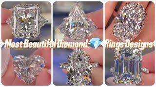 Best Diamond Ring for Girl | Part 2 | Latest Engagement  Rings Designs 2024 @Gold_Glamour