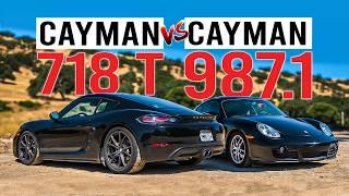 Porsche Cayman 987.1 vs Cayman 718 T | Head to Head Comparison