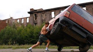 Small Boy Lifting a Car! | 12 y.o. World strongest boy