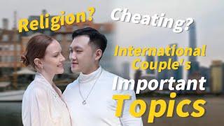 10 Things International Couples    Should Talk About