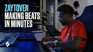 How Zaytoven Turns Melodies into Beats in Minutes...