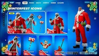 ABRINDO TODOS OS PRESENTES DE NATAL FORTNITE  NO EVENTO DE NATAL FORTNITE CAPITULO 6 #fortnite