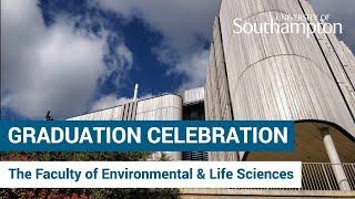 Online Celebration 5 | Environmental and Life Sciences S109, S110 & S111 | University of Southampton