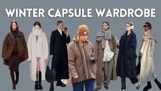 How to Create a Winter Capsule Wardrobe | 30 Outfits with 25 Pieces