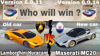 Lamborghini Huran vs Maserati MC20 Extreme Car Driving Simulator. #mzkgames #ios #android