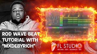 How To Make Rod Wave Type Beats Tutorial w/ Fl Studio 20 FROM SCRATCH!