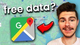 How I Get UNLIMITED Google Maps Data for FREE