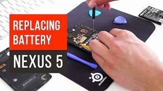 My experience with replacing the battery on Nexus 5