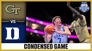 Georgia Tech vs. Duke Condensed Game | 2025 T. Rowe Price ACC Men's Basketball Tournament