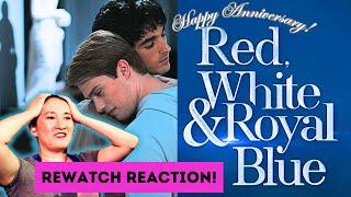 **Happy 1 Year Anniversary!!!** RED, WHITE & ROYAL BLUE (2023) *Rewatch Reaction*