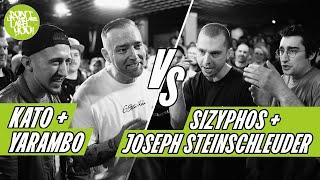 Kato & Yarambo vs Joseph Steinschleuder & Sizyphos ⎪ 2on2 Rap Battle @ NRWeekend ⎪ DLTLLY