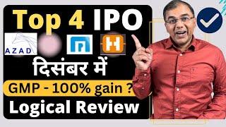 Muthoot IPO - Inox, Happy Forgings, Azad IPO GMP- listing gain? latest IPO