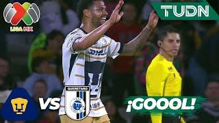 ¡GOL FELINO! Caicedo gana por arriba | Pumas 1-0 Querétaro | Liga Mx -AP2024 - J16 | TUDN