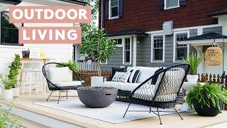 Ideas for Designing a Cozy Outdoor Living Space | Real Simple Idea Home