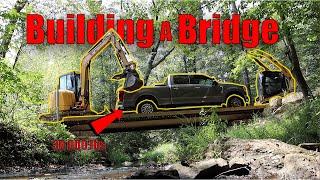 HOW WE BUILT A BRIDGE FOR OUR EQUIPMENT | Is it possible? | Final part