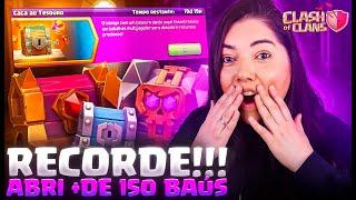 A MAIOR ABERTURA DE BAÚS DO CV2 ao CV16! EM BUSCA DAS RECOMPENSAS LENDÁRIAS! CLASH OF CLANS