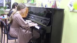 Семакова Полина - Алферова Татьяна Г.Свиридов Вальс, Т Смирнова Венский вальс