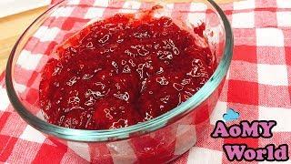 วิธีทําแยมสตอเบอรี่ง่ายมาก | แยมผลไม้อร่อยมาก | Strawberries Jam Recipe | ออมมี่เข้าครัว