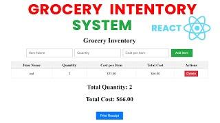 How to Build a Grocery Inventory App with React