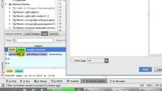 How to push changes to remote GIT repository in intellij IDEA
