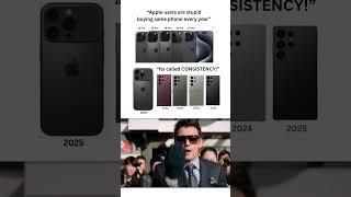 Apple vs Samsung: Who’s More Consistent?  #samsungs25ultra #iphone17promax