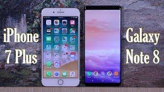 Samsung Galaxy Note 8 vs iPhone 7 Plus: Full Comparison