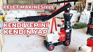 Pars Pelet Makinesiyle Kendi Yemini Kendin Yap #pelet #makine #yem