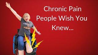 5 Things Chronic Pain Patients Want You to Know