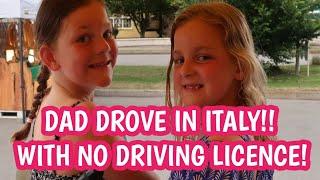 DAD GOT TO DRIVE WITH NO LICENCE IN ITALY | PRA DELLE TORRI EUROCAMP | HOLIDAY