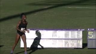 Jasmine Moore triple jumps 43-5.75w at NBNO