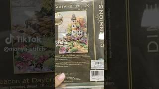 Оформлений набір для вишивки  маяк #dimensions  #вишивка #маяк #бажання #crossstitch #рукоділля