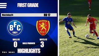 Matchday 24 HIGHLIGHTS Bulli FC vs W'Gong Utd FC Rd 17 First Grade